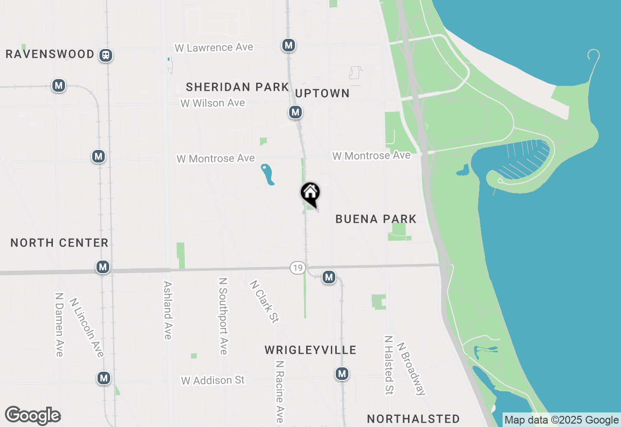 Map of 4150 N Kenmore Avenue #204, Chicago, IL 60613