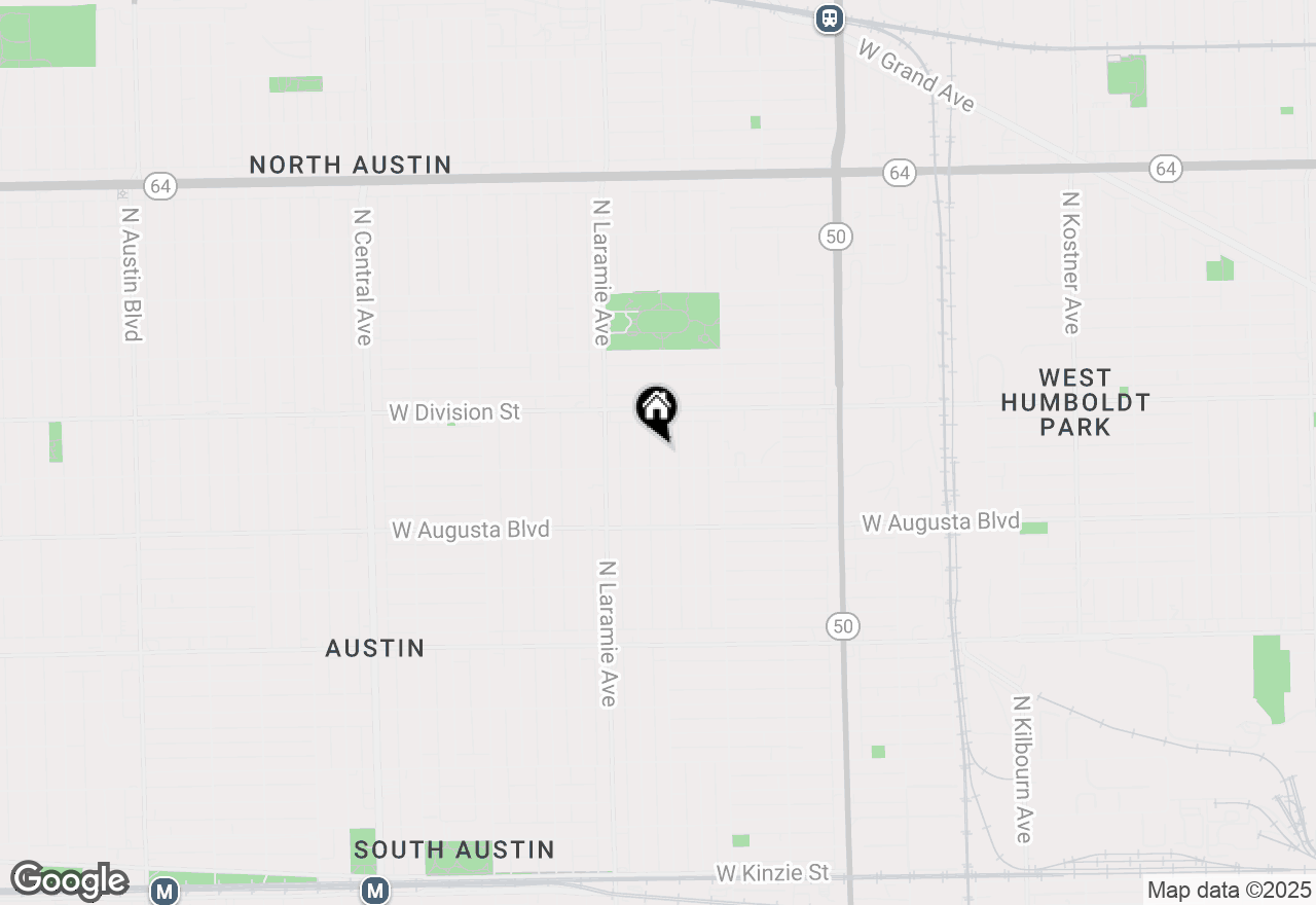 Map of 1112 N Leclaire Avenue, Chicago, IL 60651