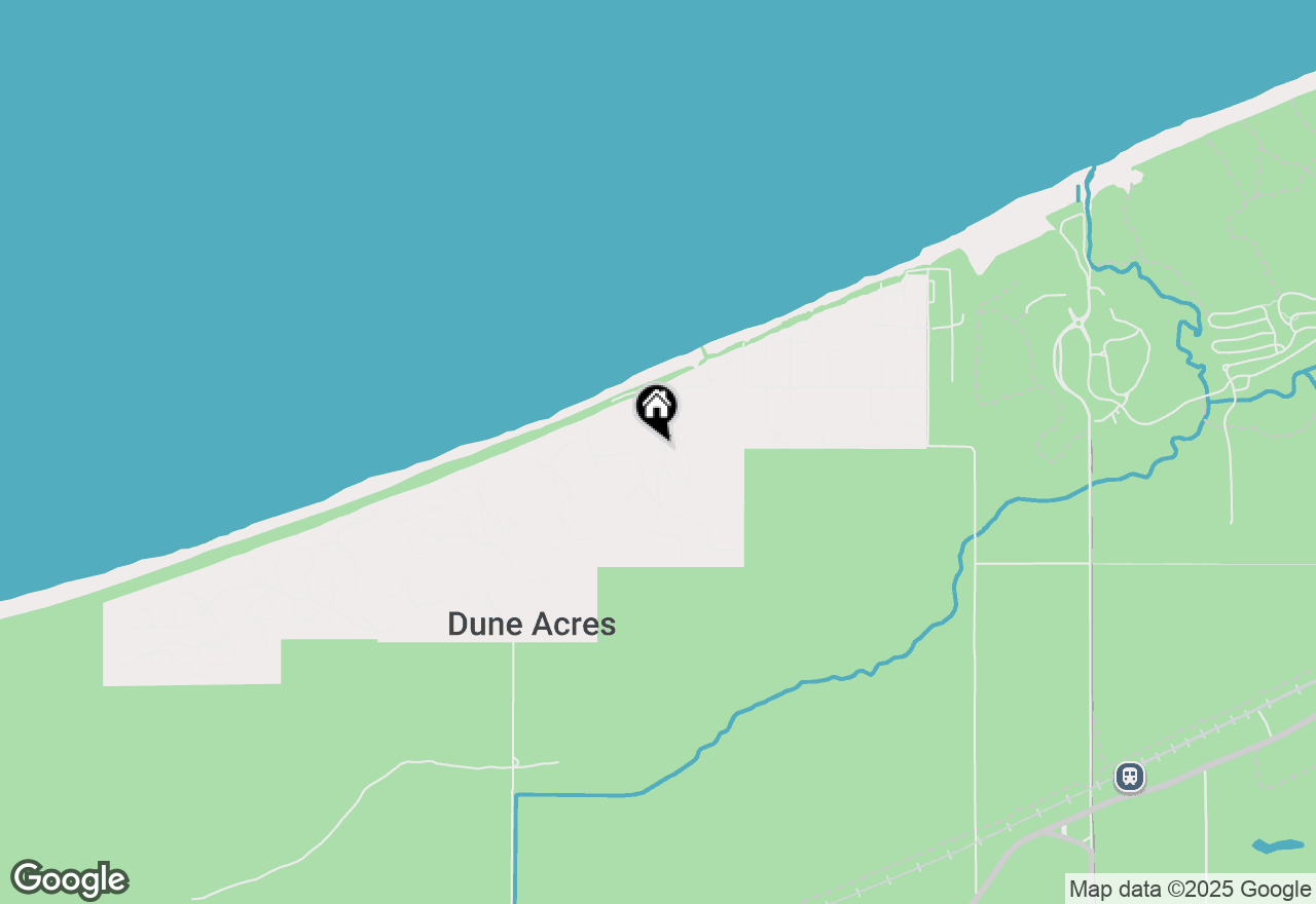 Map of 54 Circle Drive, Dune Acres, IN 46304