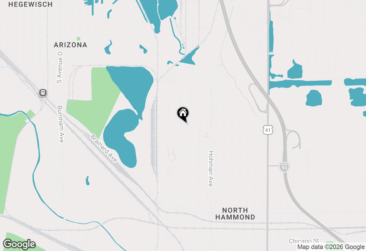 Map of 3944 S Grover Avenue, Hammond, IN 46327
