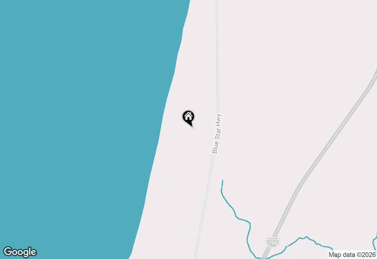 Map of 7242 Pacific Avenue, South Haven, MI 49090