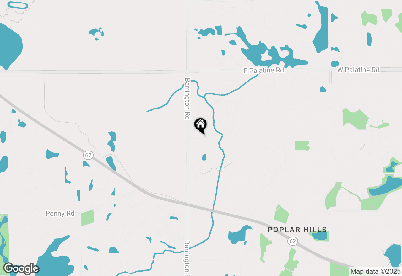 Map of 1064 Ridgeview Drive, Inverness, IL 60010