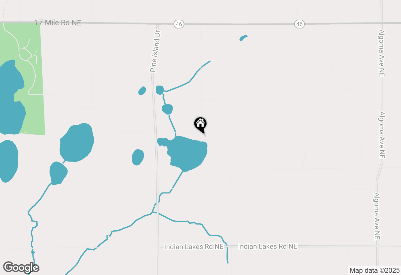 Map of 13394A Lime Lake Drive Ne, Sparta, MI 49345