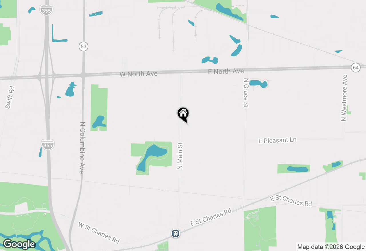 Map of 501 N Main Street, Lombard, IL 60148