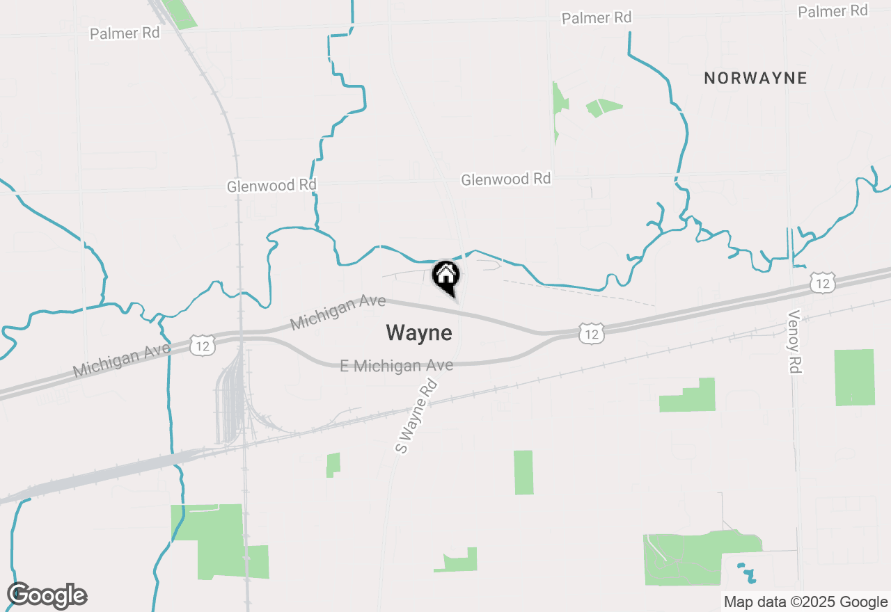 Map of 35136 W Michigan Avenue, Wayne, MI 48184