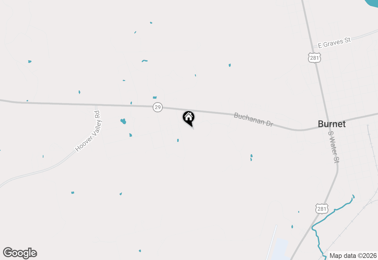 Map of 241 Hilltop Dr, Burnet, TX 78611