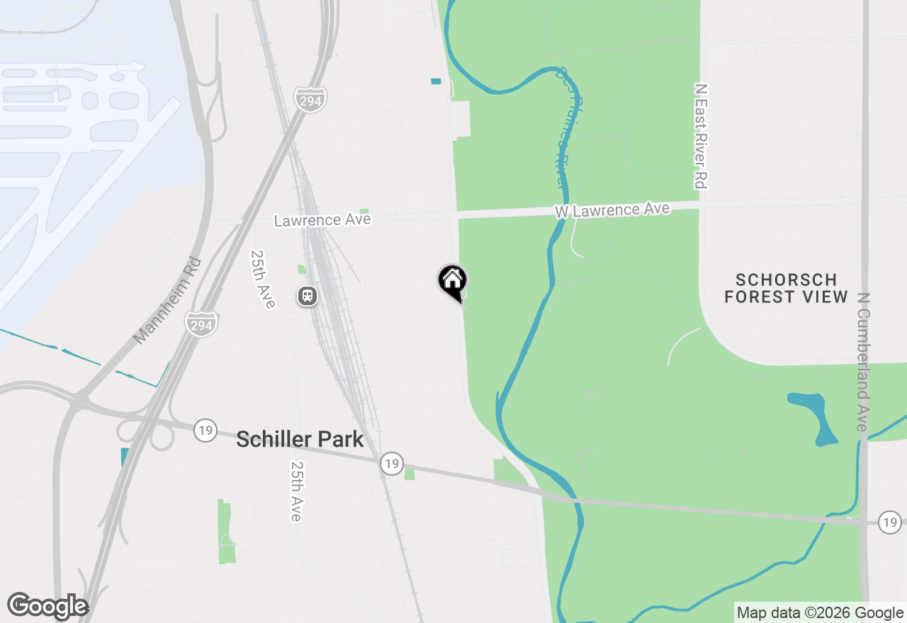 Map of 4602 River Road #B3, Schiller Park, IL 60176