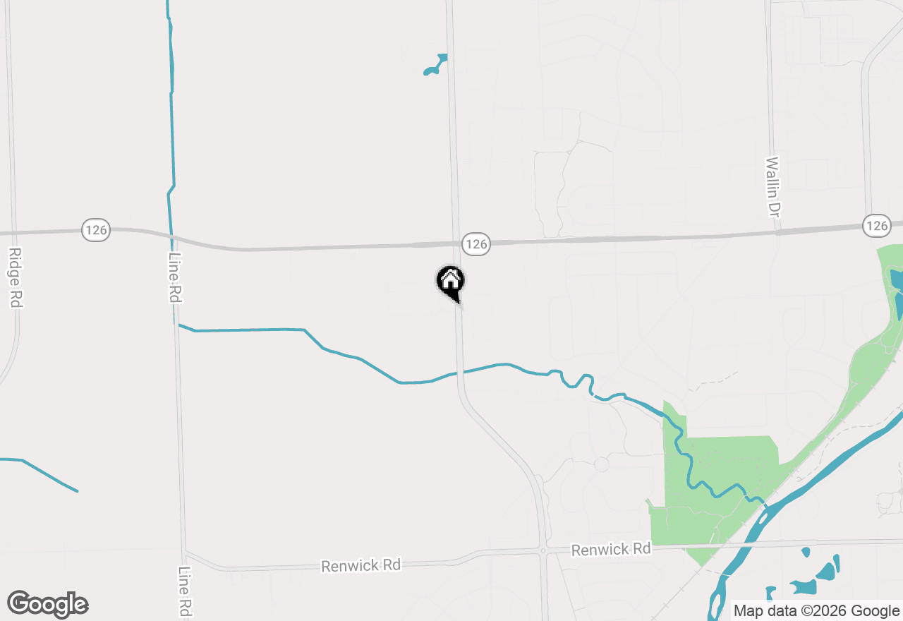 Map of 25635 W Wakefield Drive, Plainfield, IL 60544