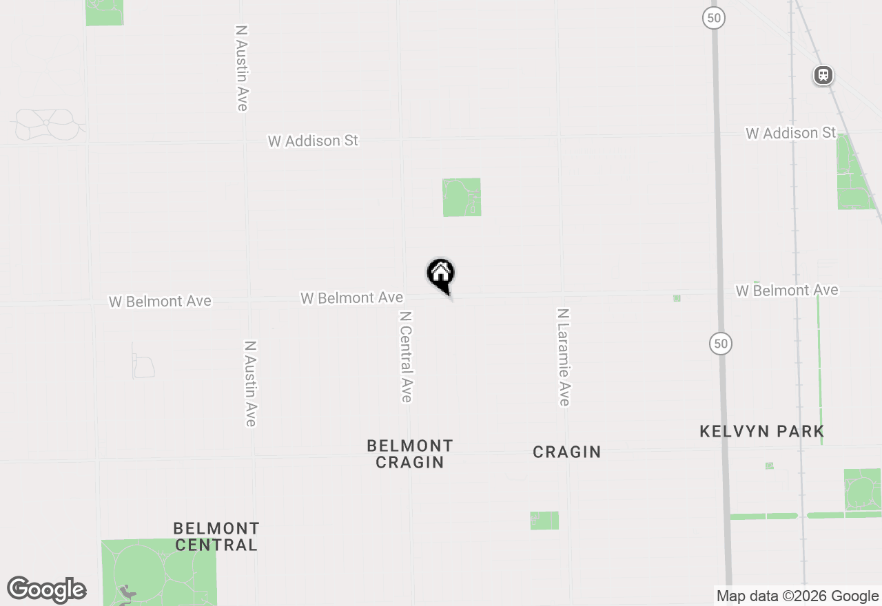 Map of 3154 N Linder Avenue #1, Chicago, IL 60641