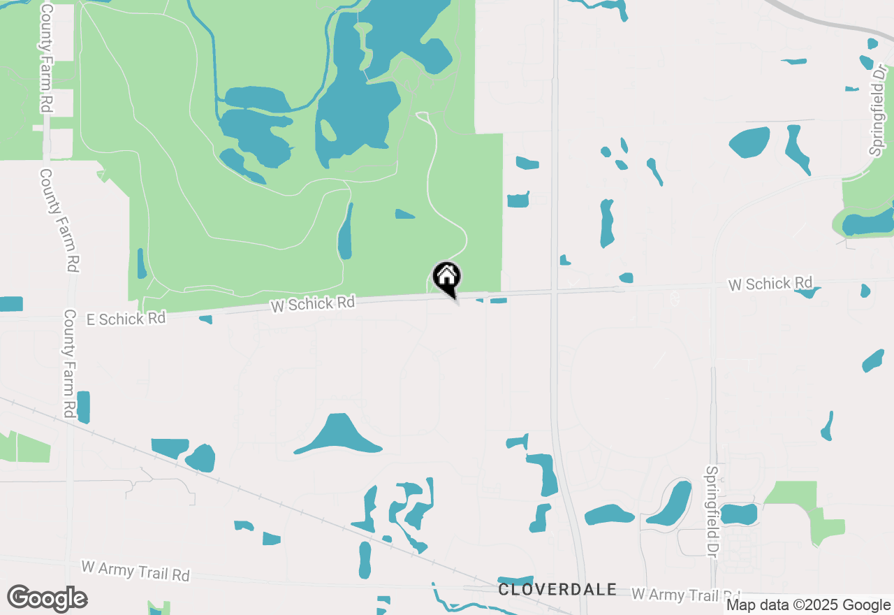 Map of 477 Mallard Court, Bloomingdale, IL 60108