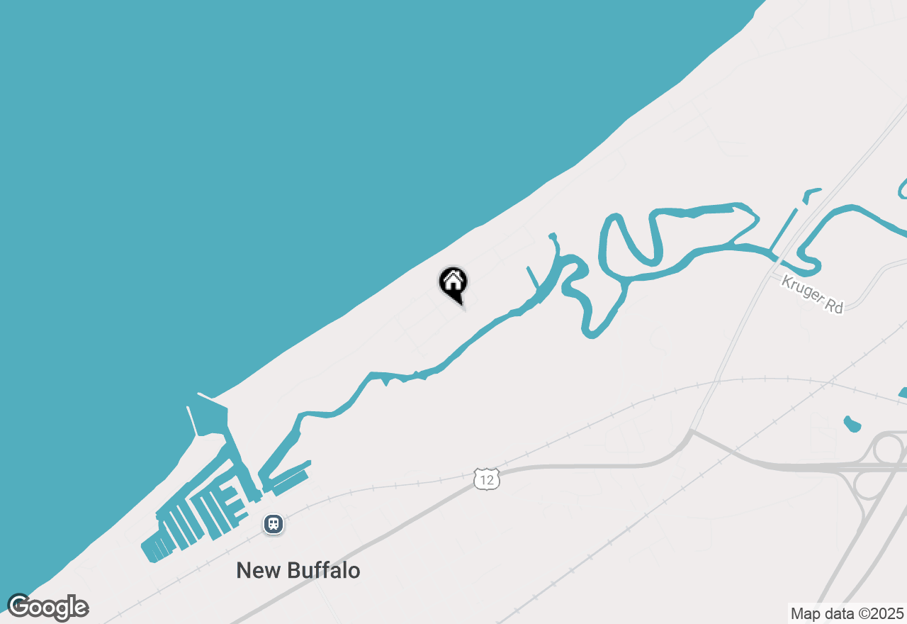 Map of 11653 Prospect Drive, New Buffalo, MI 49117