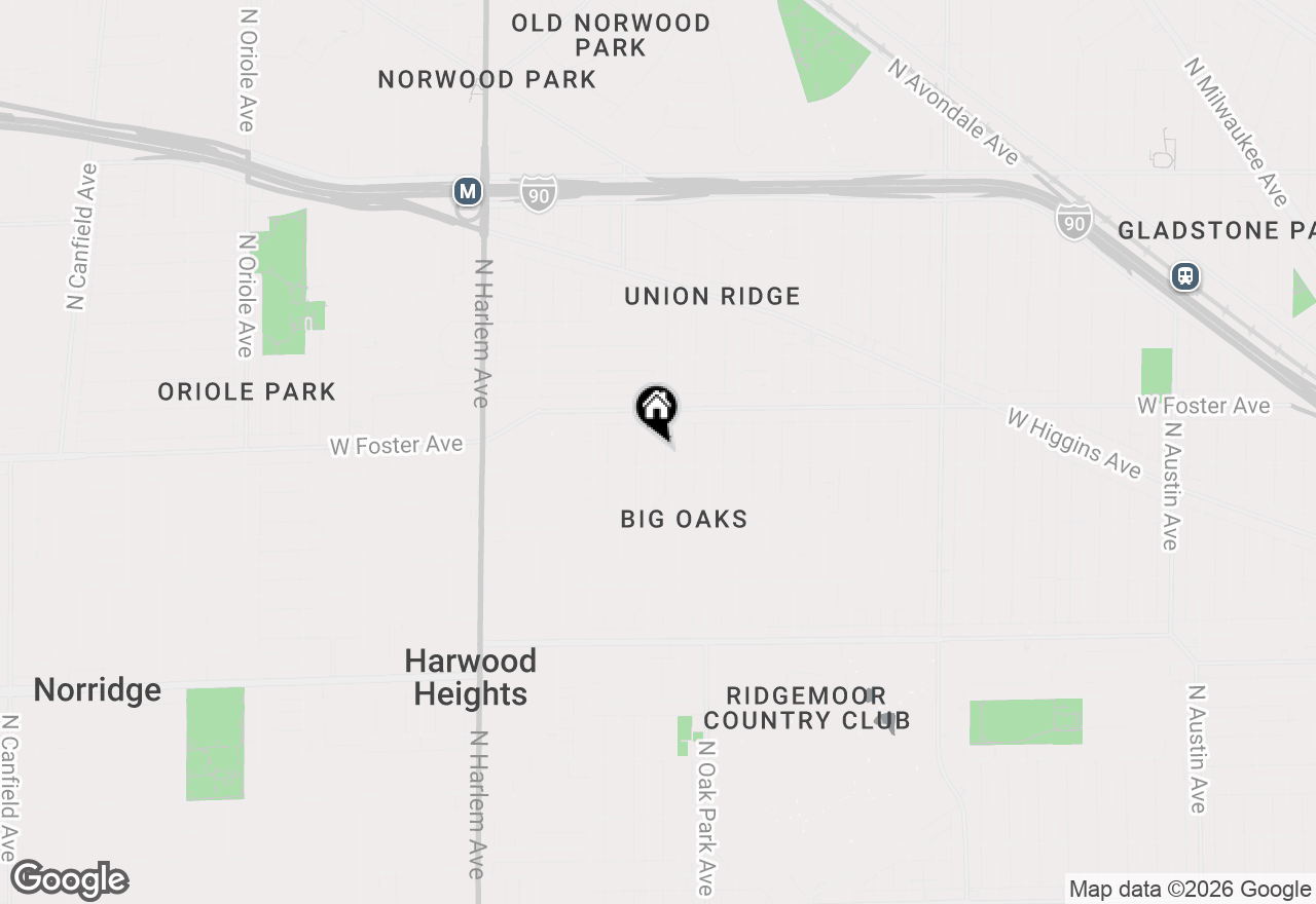 Map of 5115 N Newland Avenue, Chicago, IL 60656