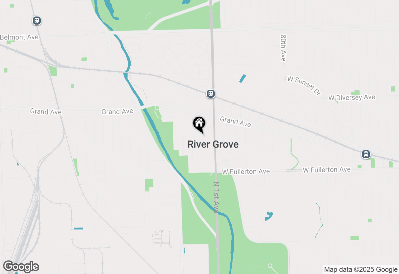 Map of 8039 Pine Court, River Grove, IL 60171