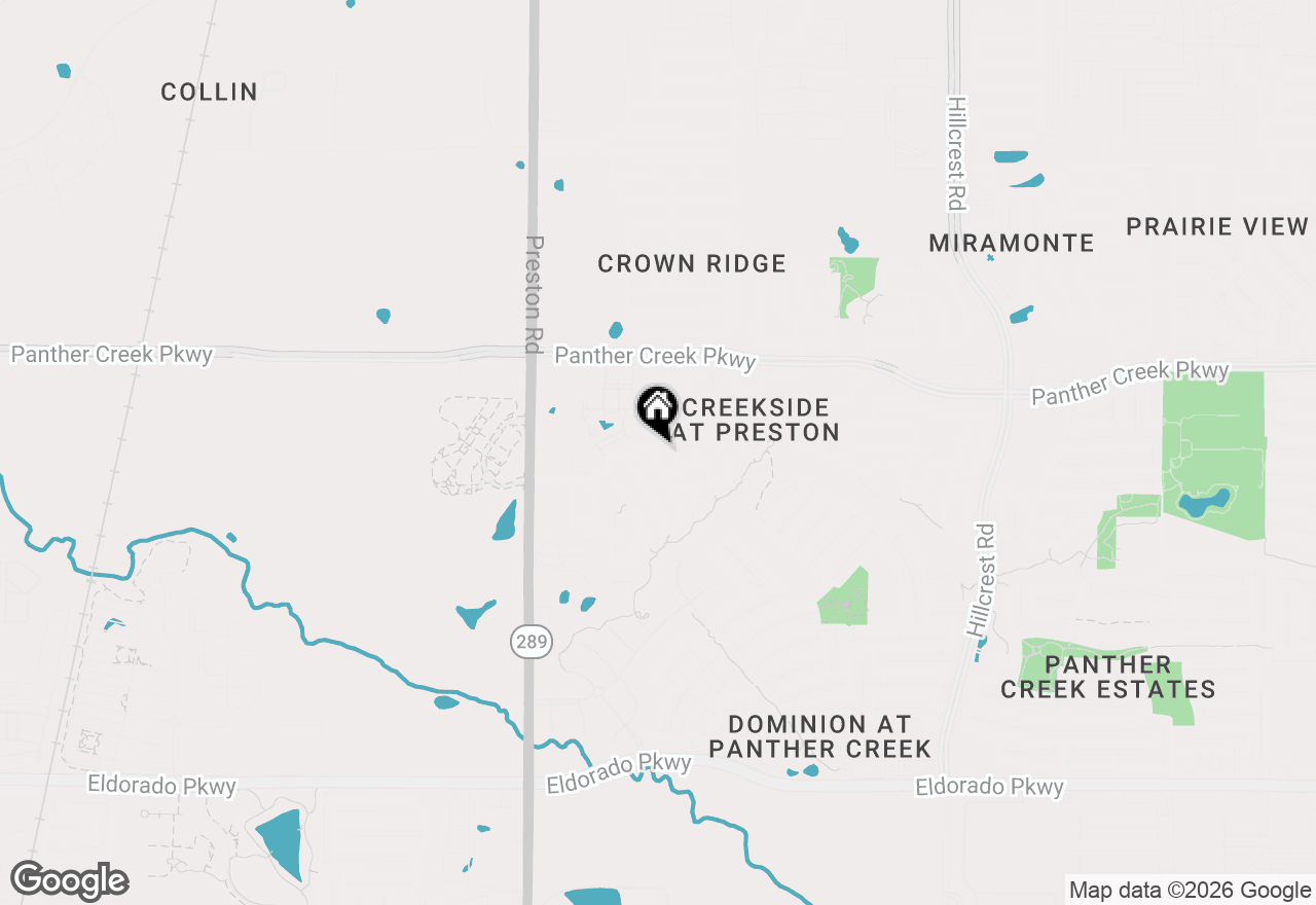 Map of 13072 Cowper Drive, Frisco, TX 75035