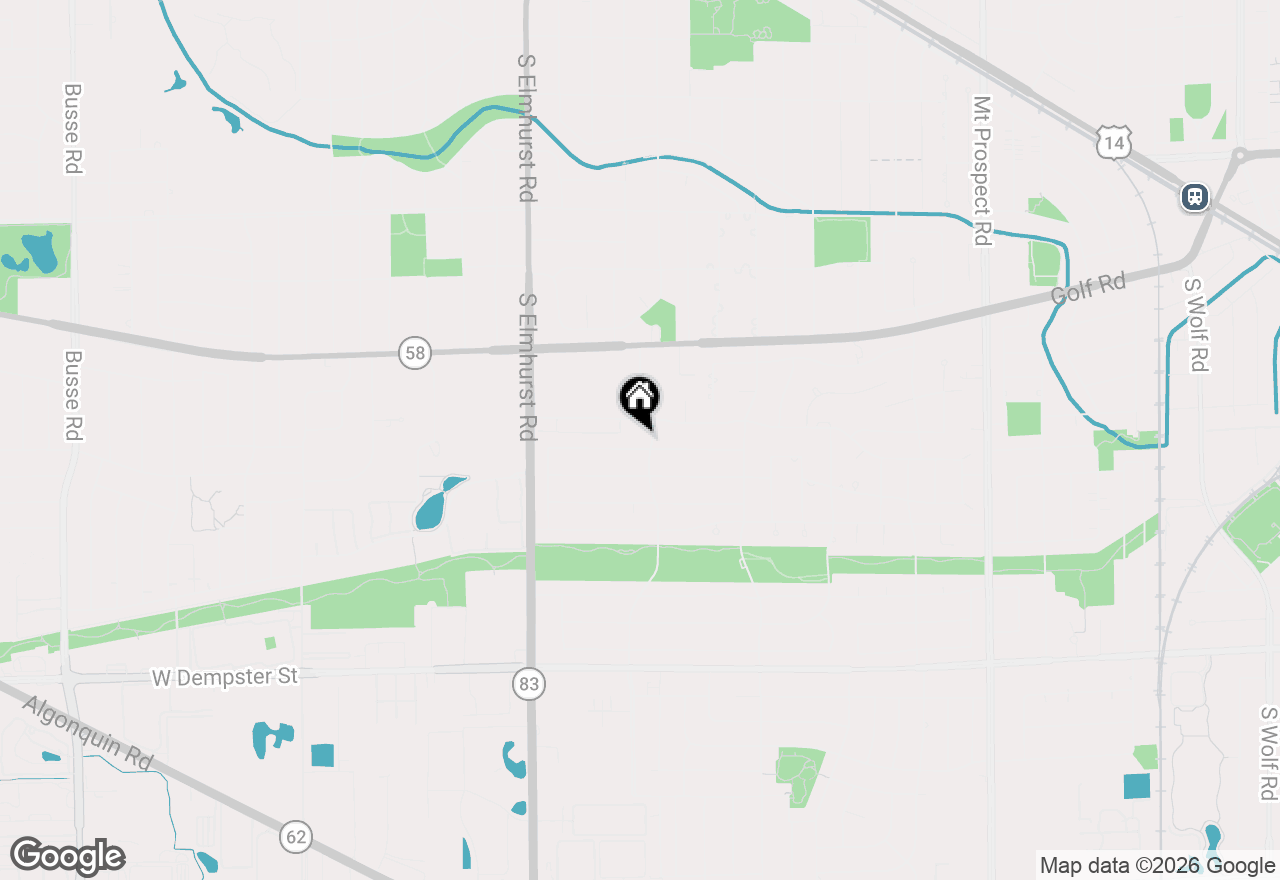 Map of 626 Debra Drive, Des Plaines, IL 60016