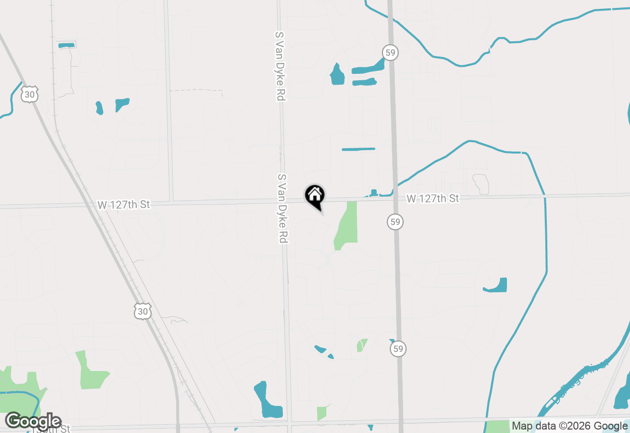 Map of 12804 Bradford Lane, Plainfield, IL 60585
