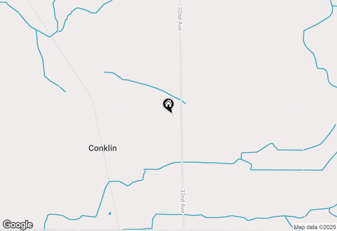 Map of 3242 Harding Street, Conklin, MI 49403