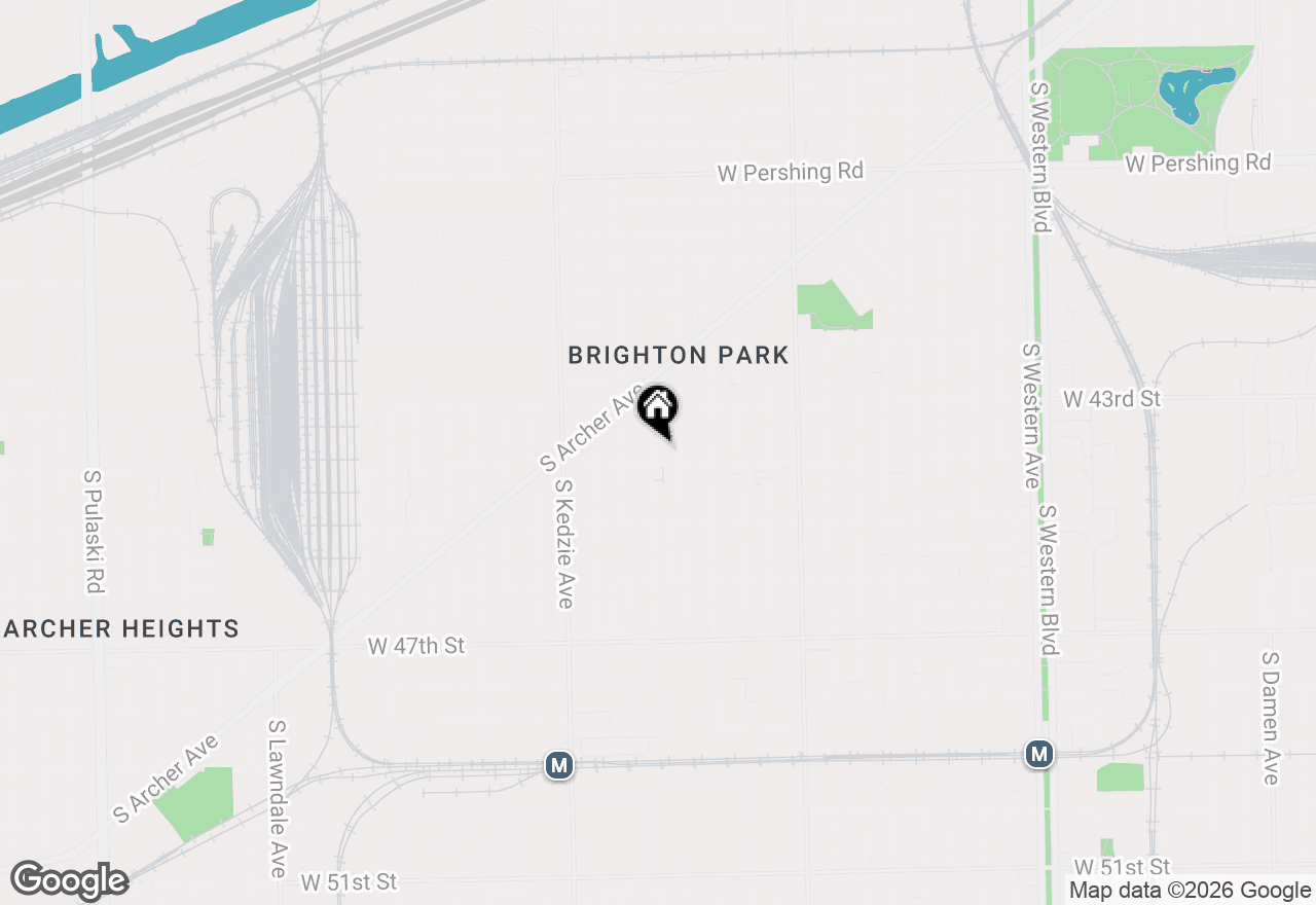 Map of 4347 S Whipple Avenue, Chicago, IL 60632