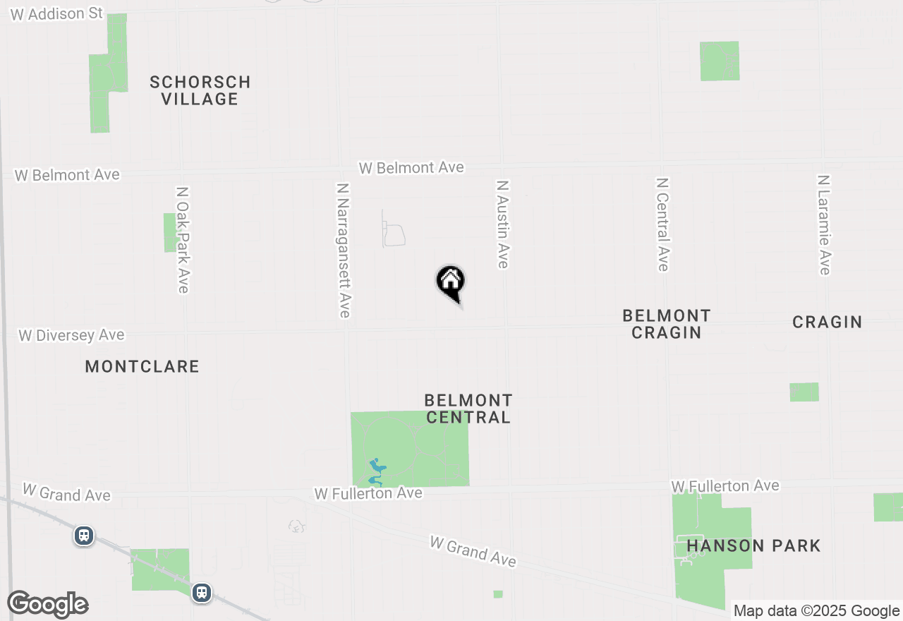 Map of 2825 N Moody Avenue, Chicago, IL 60634