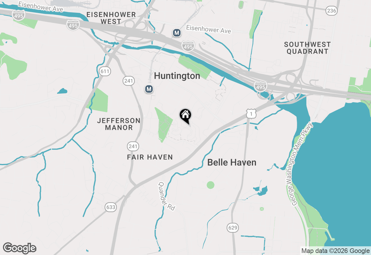 Map of 5903 Mount Eagle Drive #511, Alexandria, VA 22303