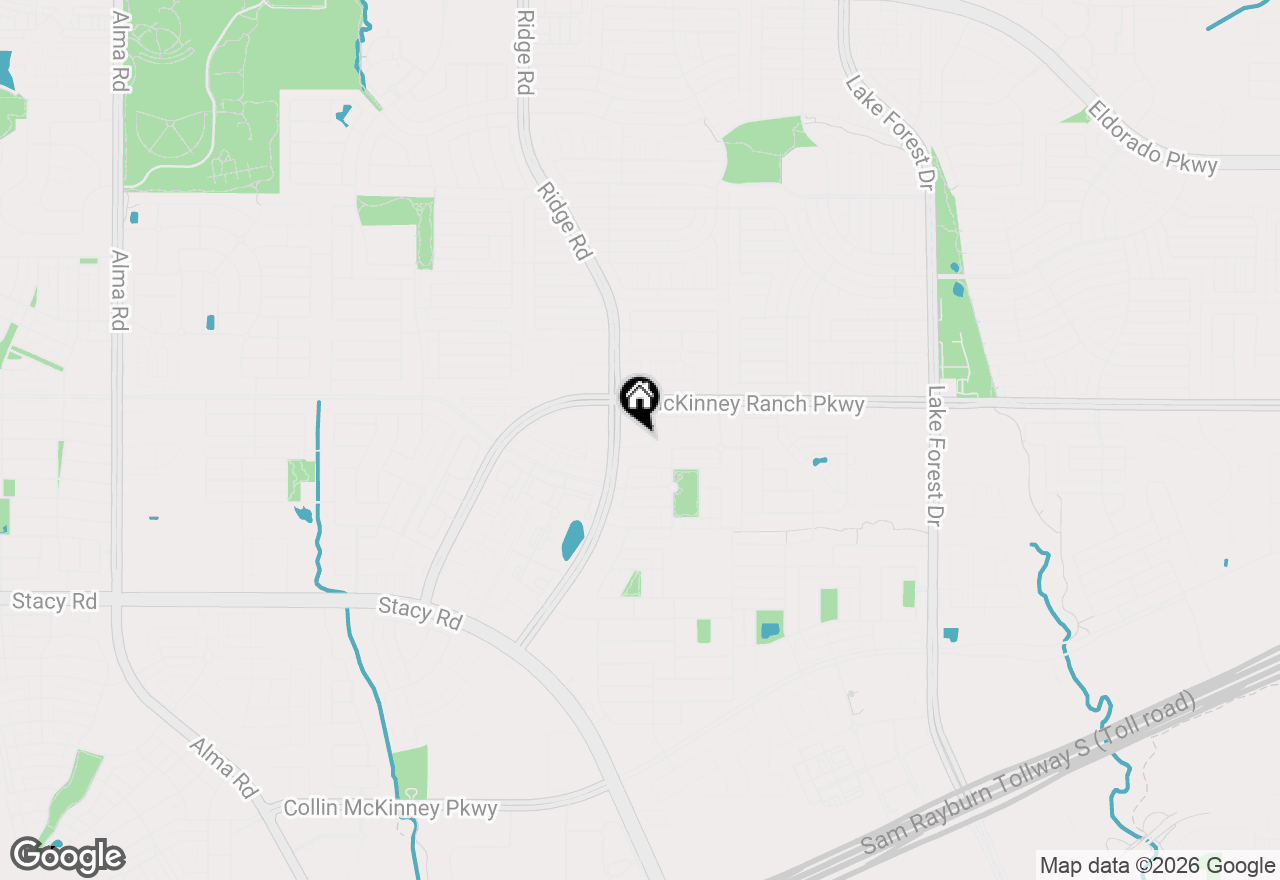 Map of 5908 Layena Drive, Mckinney, TX 75070