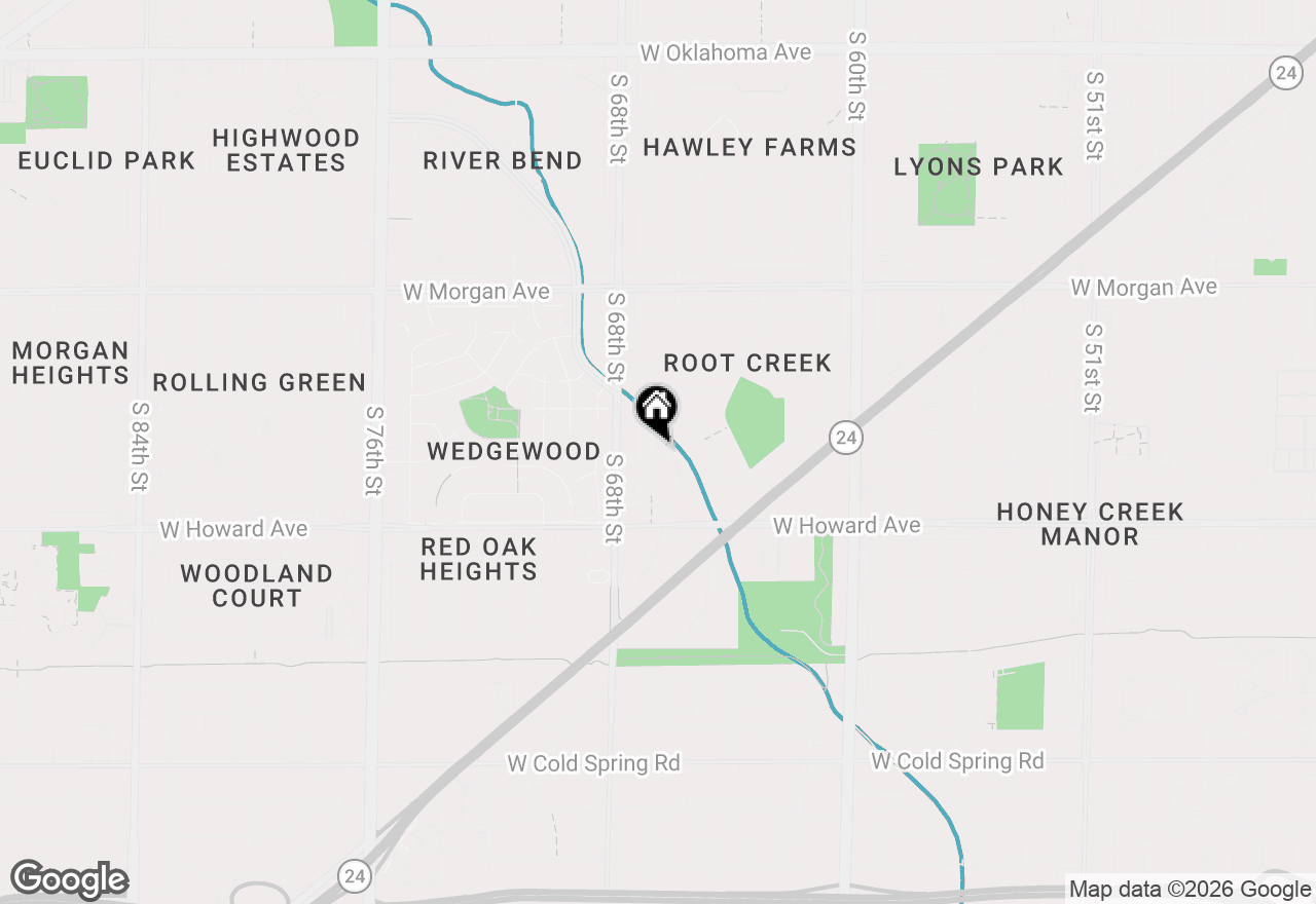 Map of 3725 S Marcy St, Milwaukee, WI 53220