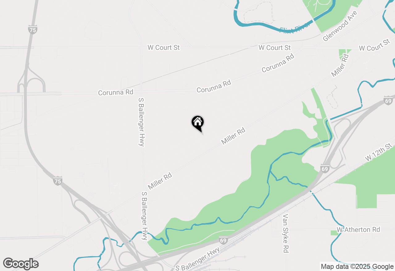 Map of 2845 Chicago Boulevard, Flint, MI 48503