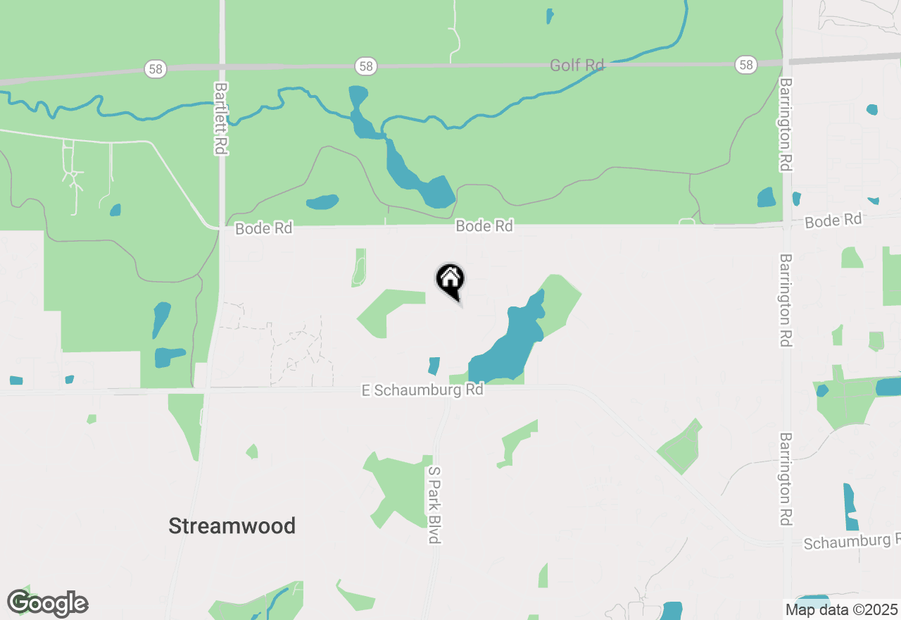 Map of 86 Gant Circle #G, Streamwood, IL 60107