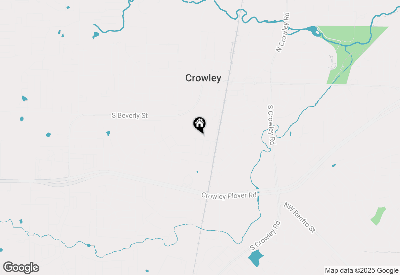 Map of 308 Willow Street, Crowley, TX 76036