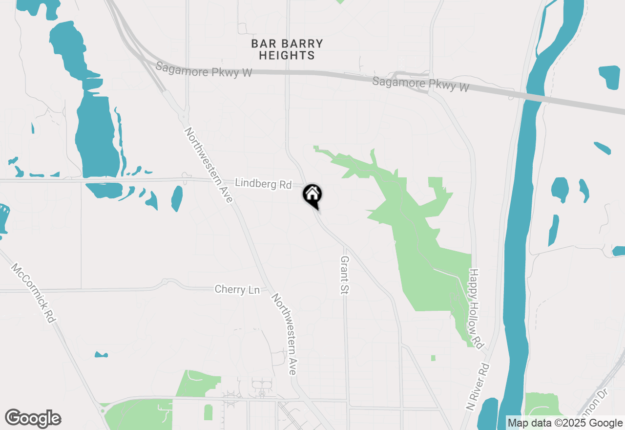 Map of 1809 N Salisbury Street, West Lafayette, IN 47906
