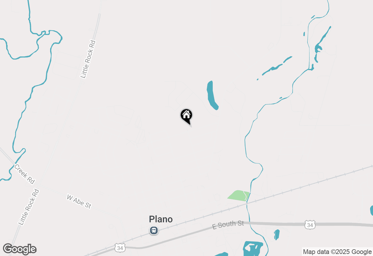 Map of 115 South Street E #A, Plano, IL 60545