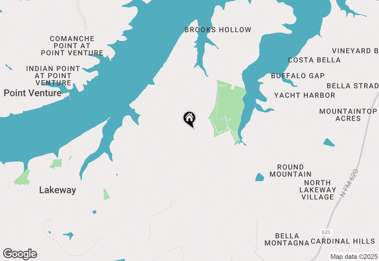 Map of 107 Tellus St, Lakeway, TX 78734