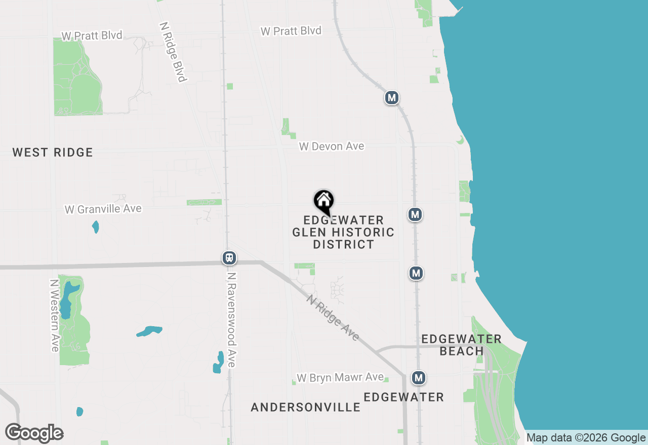 Map of 1441 W Hood Avenue, Chicago, IL 60660