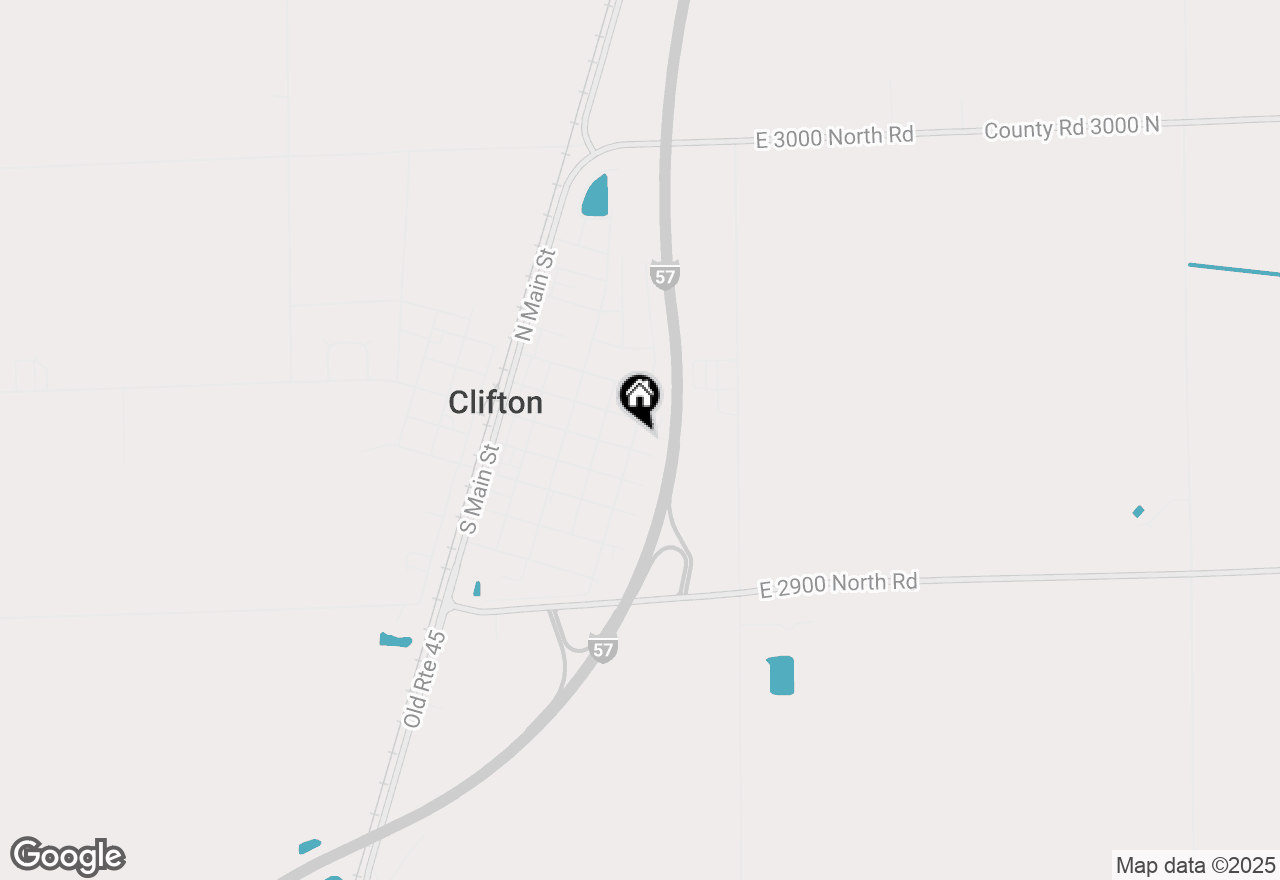 Map of 255 S Fourth Street, Clifton, IL 60927