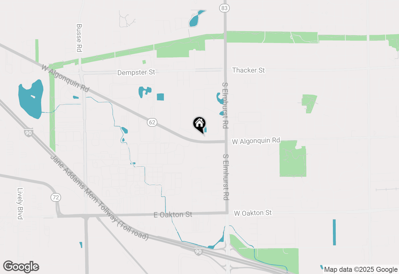 Map of 500 W Algonquin Road, Mount Prospect, IL 60056