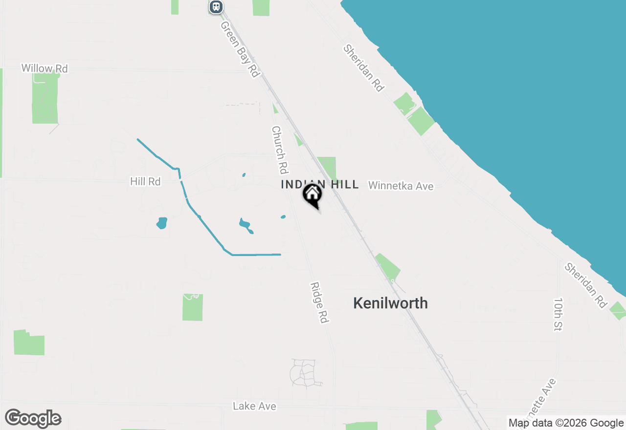 Map of 729 Maclean Avenue, Kenilworth, IL 60043