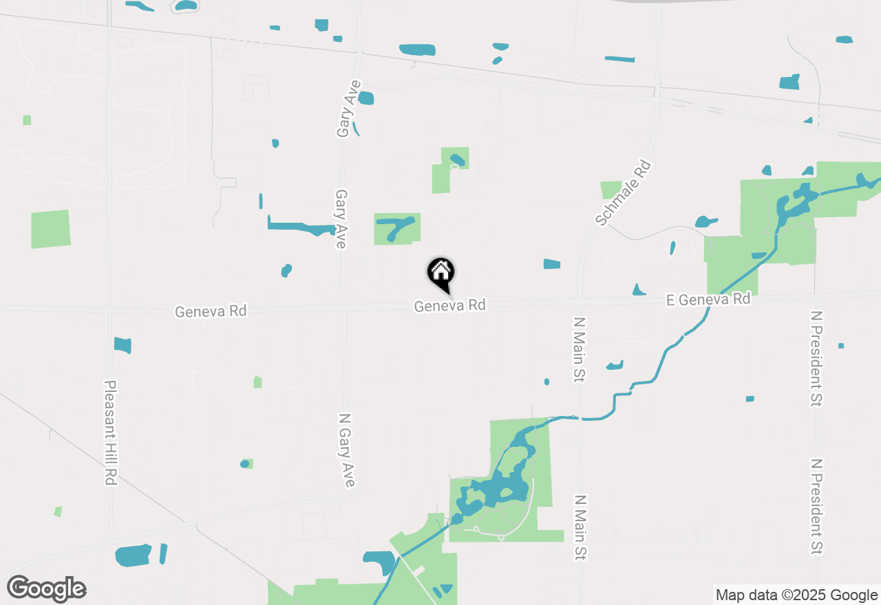 Map of 0N451 Ellis Avenue, Wheaton, IL 60187