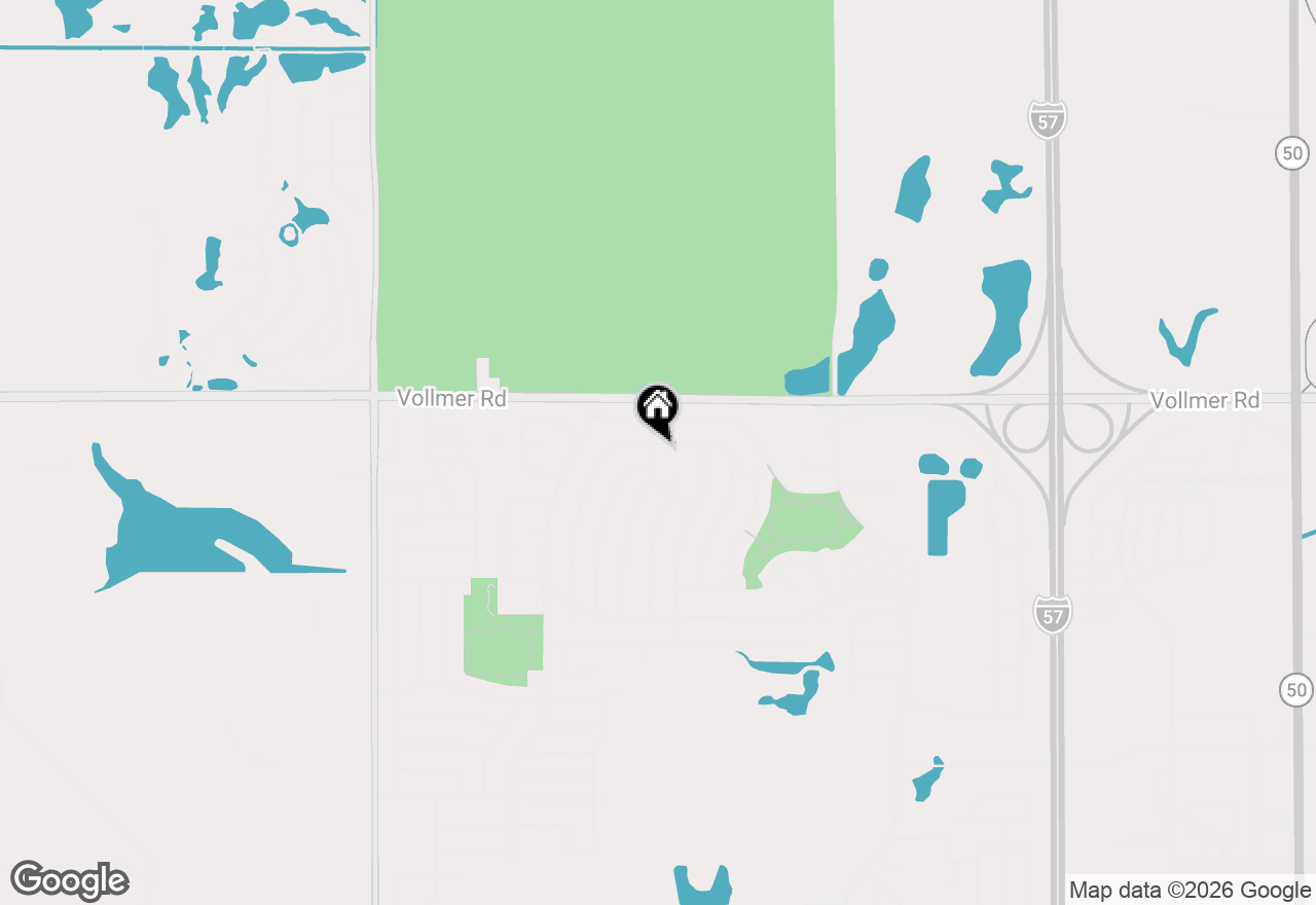 Map of 5911 Timberlane Road, Matteson, IL 60443