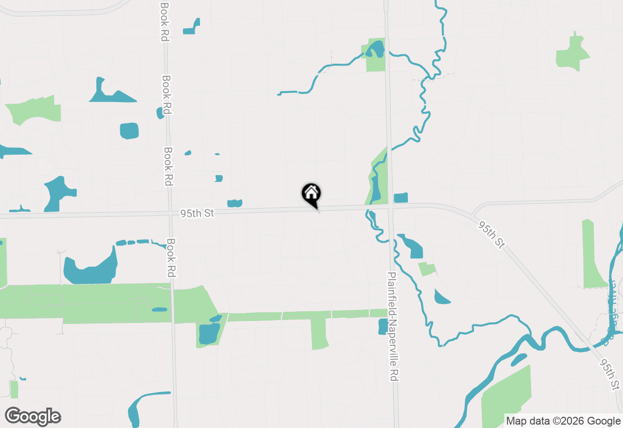Map of 1239 Thackery Court, Naperville, IL 60564
