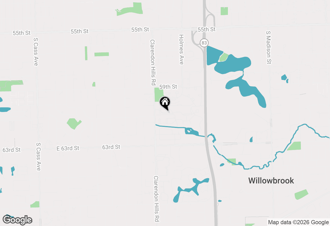 Map of 220 Lincoln Oaks Drive #O1411, Willowbrook, IL 60527