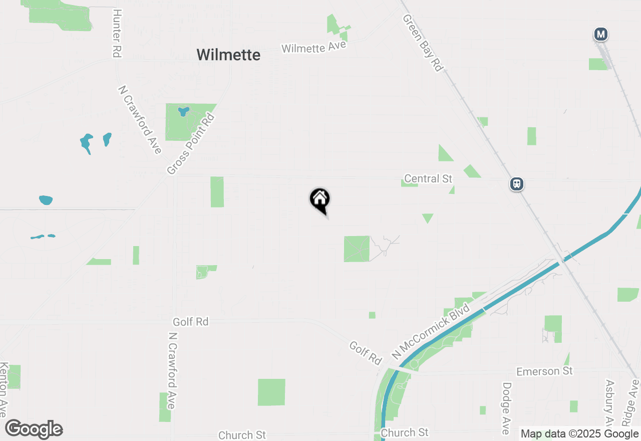 Map of 2906 Lincoln Street, Evanston, IL 60201