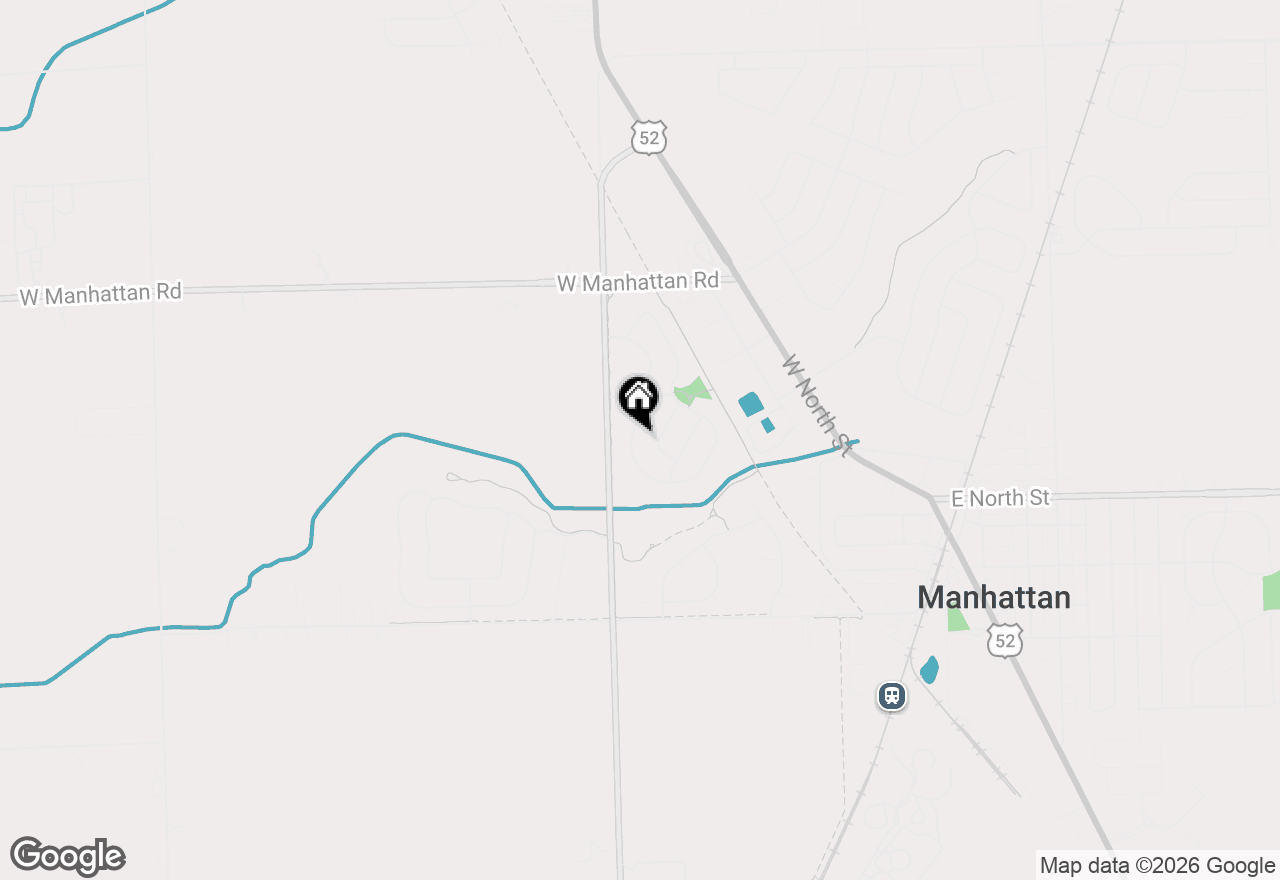 Map of 25355 Shannon Drive, Manhattan, IL 60442