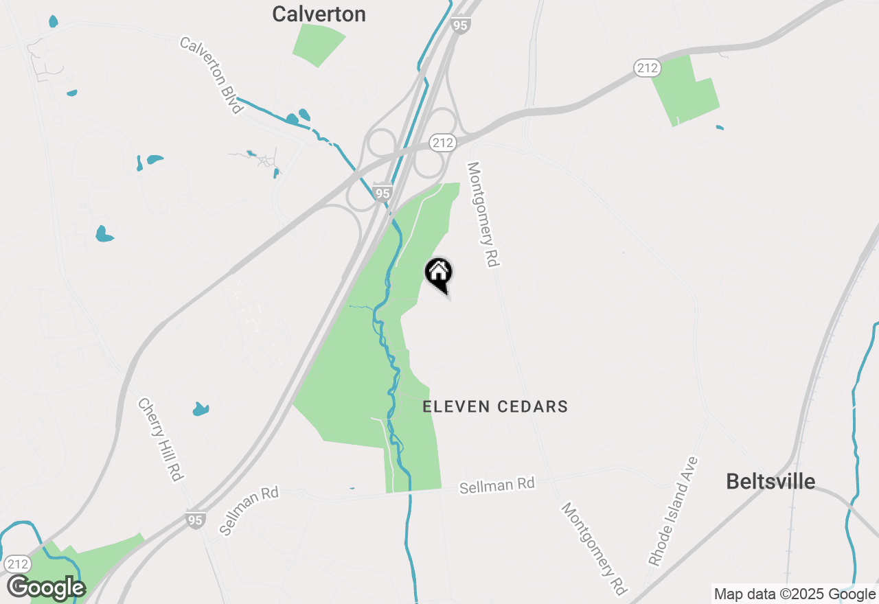 Map of 4603 Marie Street, Beltsville, MD 20705