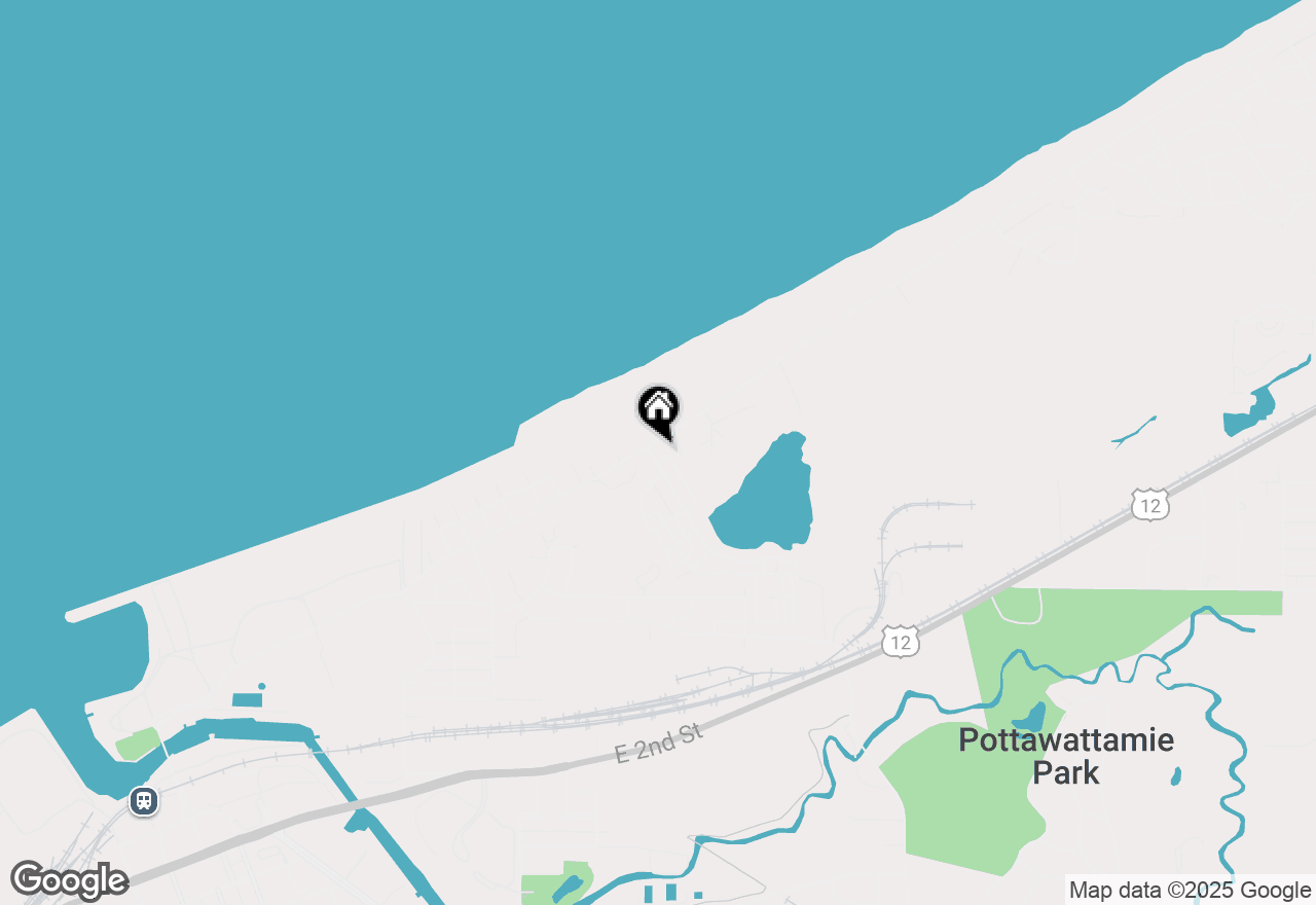 Map of 1205 Lake Shore Drive, Michigan City, IN 46360