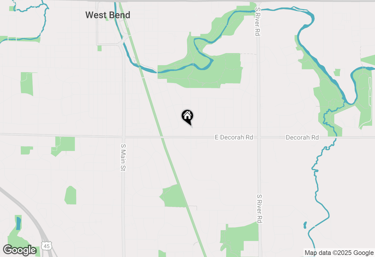 Map of Lt13 Eastern Ave, West Bend, WI 53095