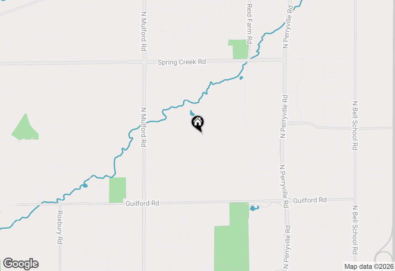 Map of 1756 Apaloosa Court, Rockford, IL 61107