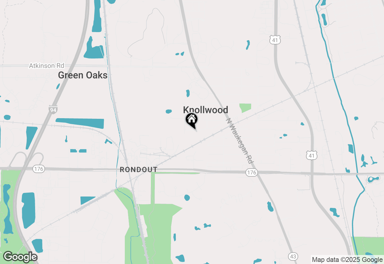 Map of 1122 Foster Avenue, Lake Bluff, IL 60044