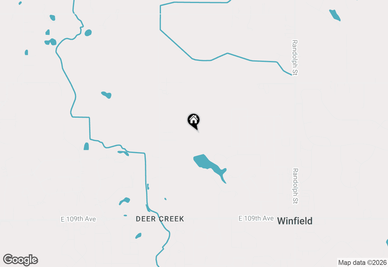 Map of 6567 E 104th Avenue, Crown Point, IN 46307