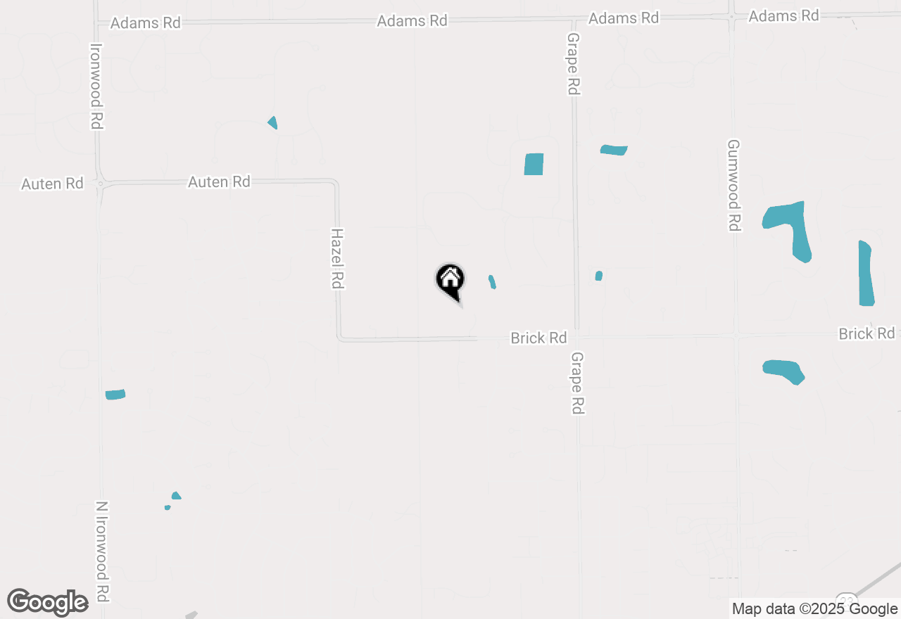 Map of Lot A Brick Road, Granger, IN 46530