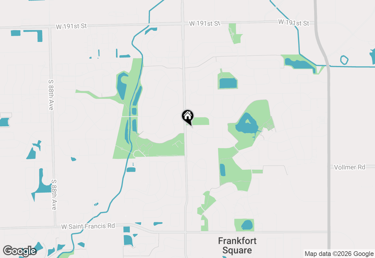 Map of 7960 W Frankfort Square Road, Frankfort, IL 60423